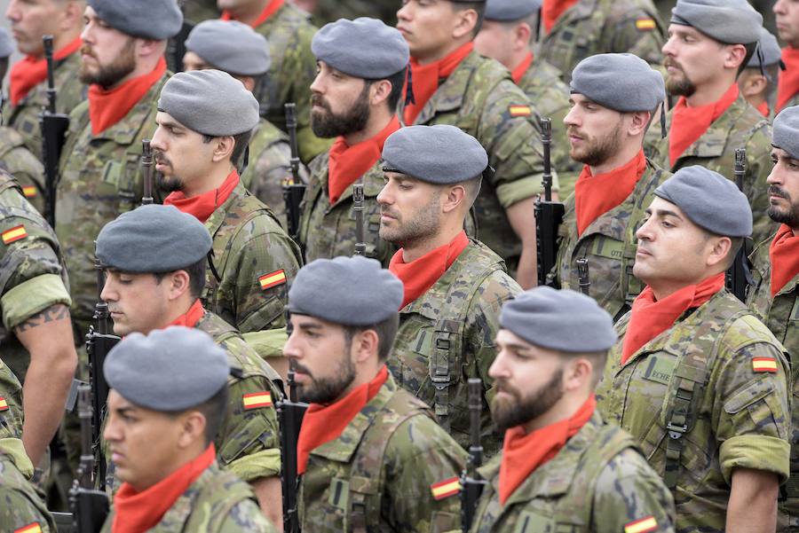 El acto estuvo presididido por el coronel Manuel Pérez López.