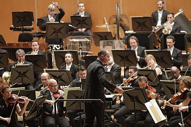 Concierto de la OSPA ayer en el Auditorio. 