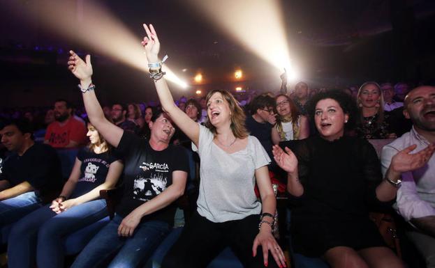 Imagen. El público disfruto de principio a fin con el concierto.