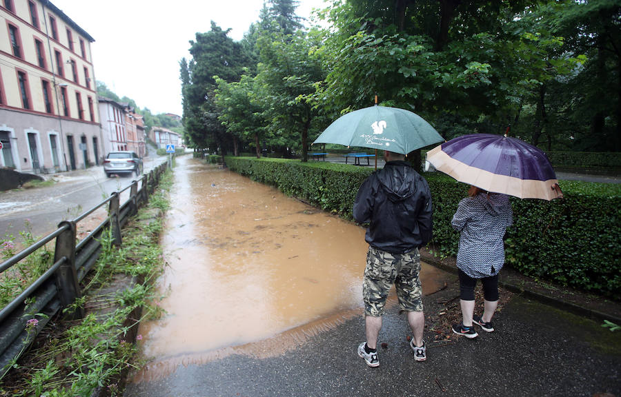 Las precipitaciones han alcanzado ya los 41 litros por metro cuadrado en la capital asturiana