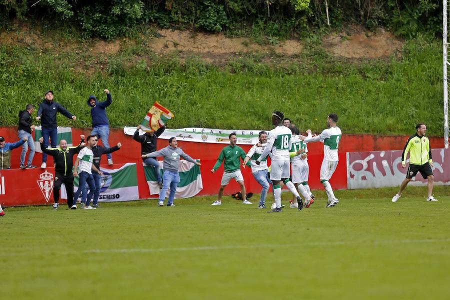 Fotos: Las imágenes del Sporting B - Elche