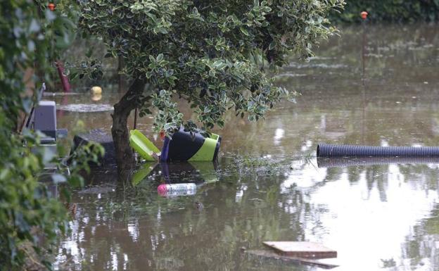 Estas son las zonas afectadas por la inundaciones en Gijón