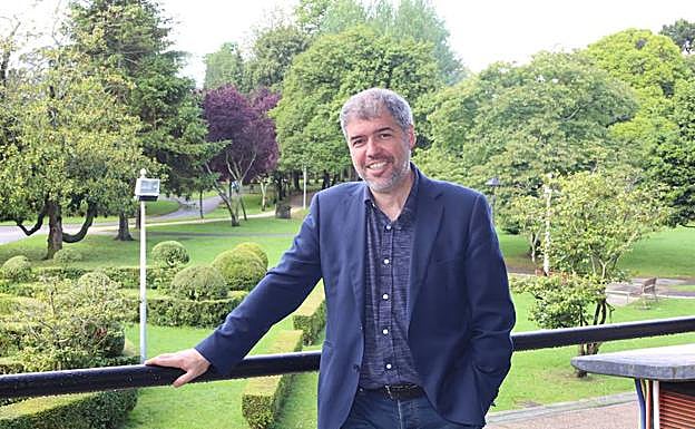 Unai Sordo, esta mañana en Avilés. 