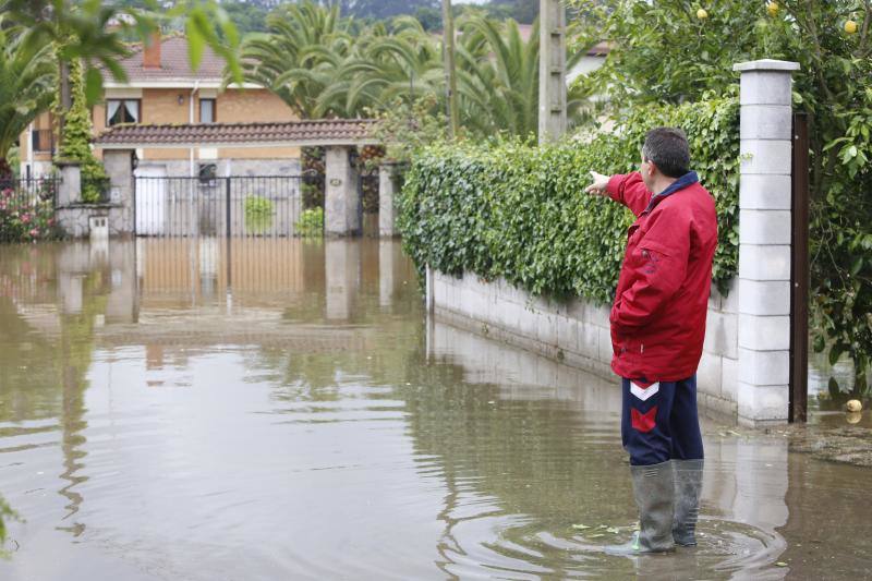 Fotos: Porceyo, afectada por la tromba de agua