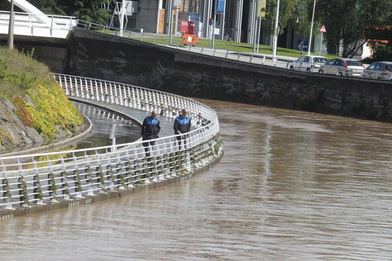 Fotos: Los efectos de las inundaciones en el río Piles