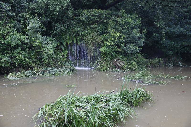 La limpieza en distintas zonas de la ciudad y el balance de daños ocupa este martes a los afectados por la lluvia caída en los últimos días