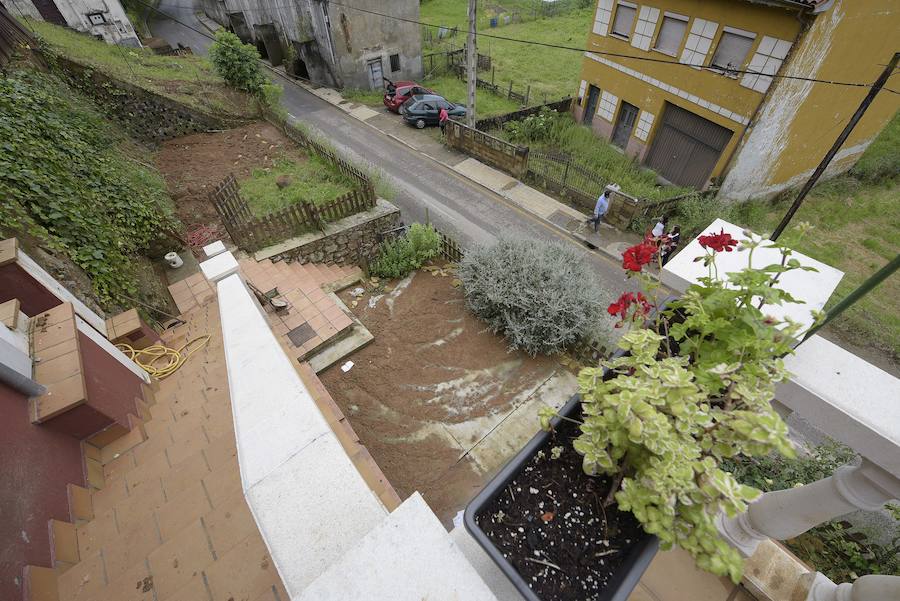 Fotos: Trubia sigue haciendo balance de daños tras las inundaciones