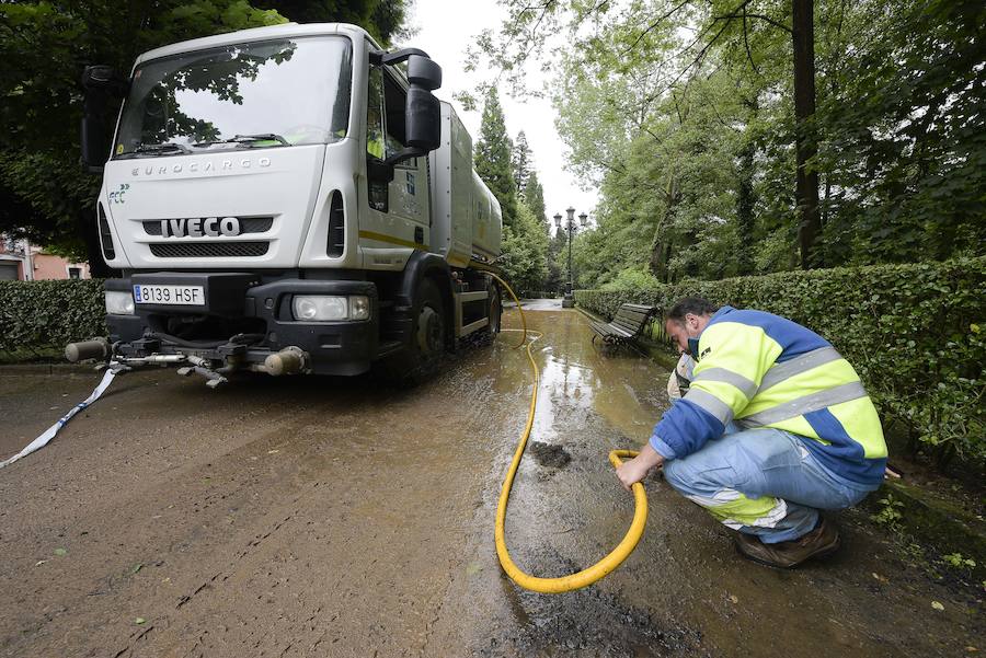 Fotos: Trubia sigue haciendo balance de daños tras las inundaciones