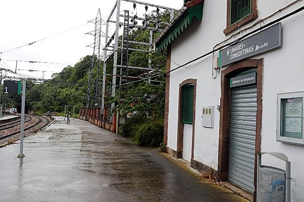 Estación de Linares en la que ocurrió el fatídico accidente. 