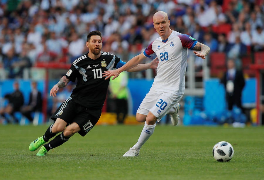 Fotos: Argentina - Islandia, en imágenes