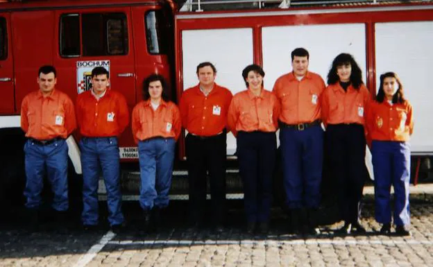 Imagen principal - Los héroes voluntarios de Trubia