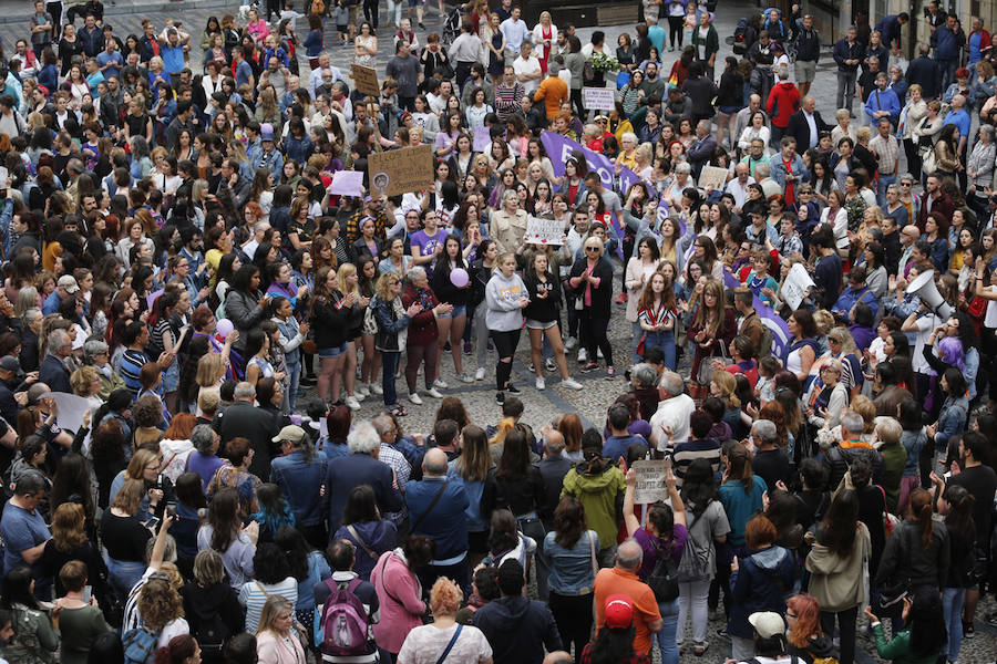 Fotos: Gijón toma la calle contra la libertad provisional