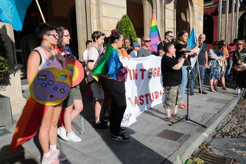 La manifestación del Orgullo, que reunió a cientos de personas, reclamó la urgente tramitación de una ley para proteger a las personas transexuales