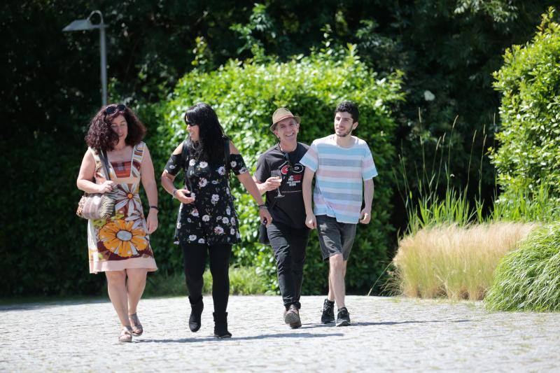 Visitas guiadas, una divetida yincana, talleres, charlas y presentaciones o música en directo fueron algunas de las actividades realizadas durante la jornada dominical