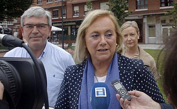 Mercedes Fernández, presidenta del PP de Asturias. 