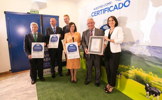 Central Lechera implanta un sello de calidad que avala el trabajo ganadero