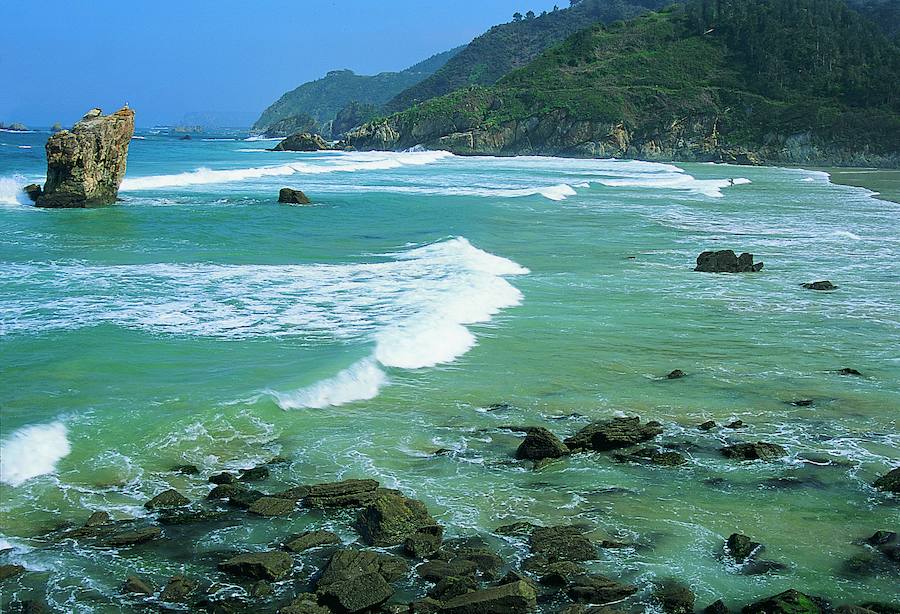 Playa de Aguilar (Muros de Nalón).