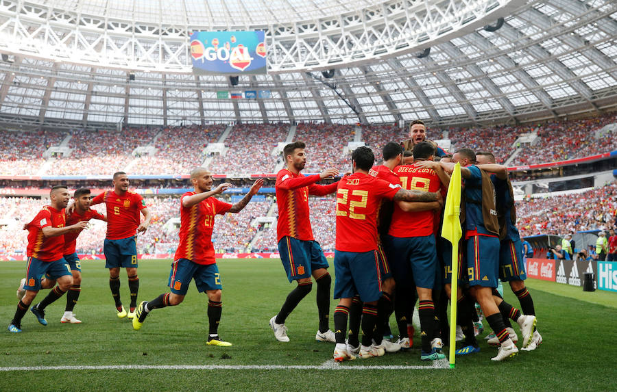 Fotos: España-Rusia, en imágenes