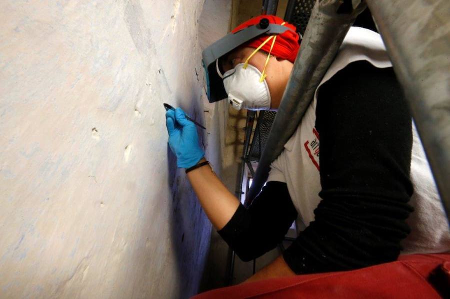 Se extenderán durante todo el verano mientras se recuperan las pinturas