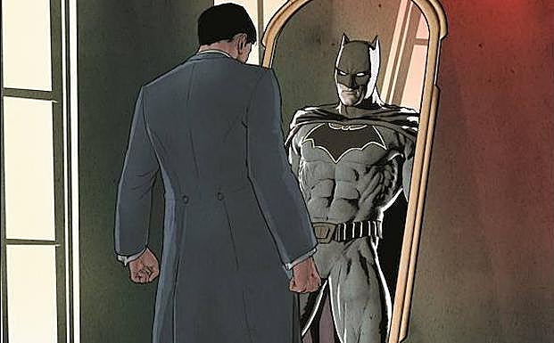 Batman se prepara para su boda. 