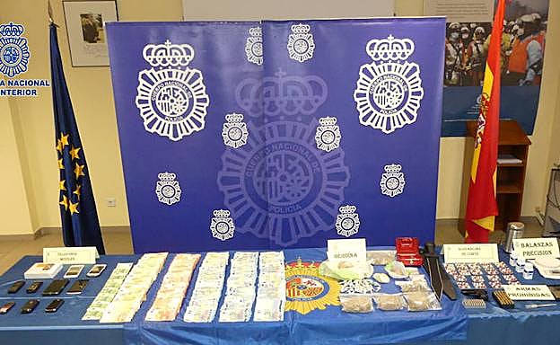 La Policía Nacional detiene a siete personas por la distribución de heroína en Asturias