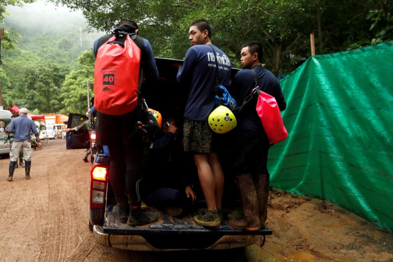 Fotos: El rescate de los niños de la cueva de Tailandia, en imágenes