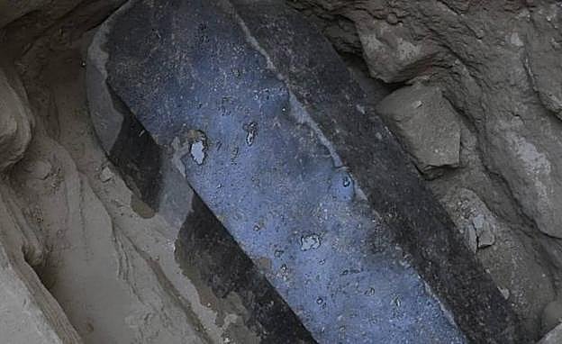 Hallazgo de un sarcófago en Alejandría