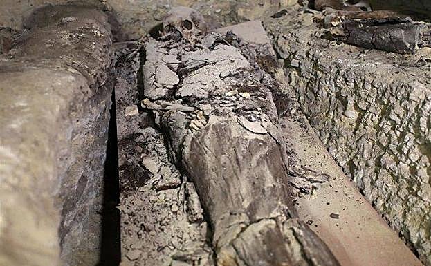 Impresionante hallazgo en Egipto: 35 cuerpos y un taller de momificación abandonado hace más de dos mil años