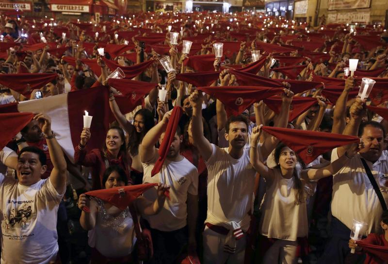 El 'Pobre de Mí' despide un año más las fiestas de San Fermín