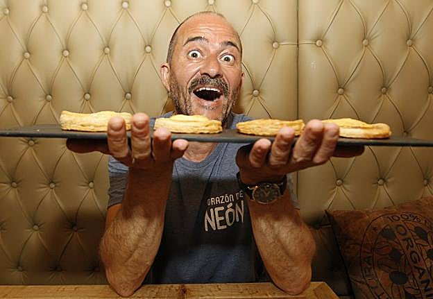 Alberto Rodríguez, sin miedo a la 'operación bikini'. :: JOAQUÍN PAÑEDA