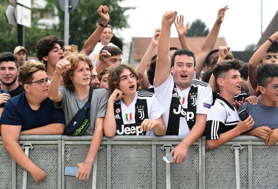 El luso desata la locura entre la afición de la Juventus, que le pide la conquista de la Champions.