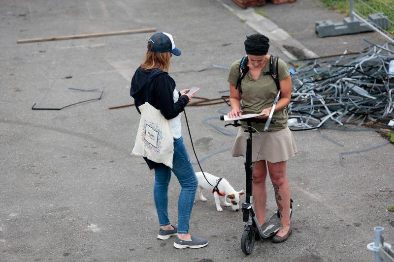 Los técnicos ultiman los detalles del escenario donde tendán lugar los distintos conciertos a partir de este viernes -el primero el de Dani Martín- para los que ya se han vendido más de 43.000 entradas