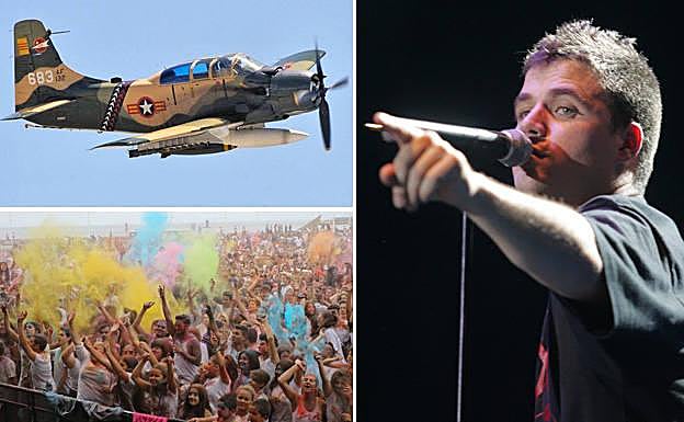 Planes en Gijón | XIII Festival aéreo y el Gijón Life, con Dani Martín, citas principales del fin de semana en Gijón