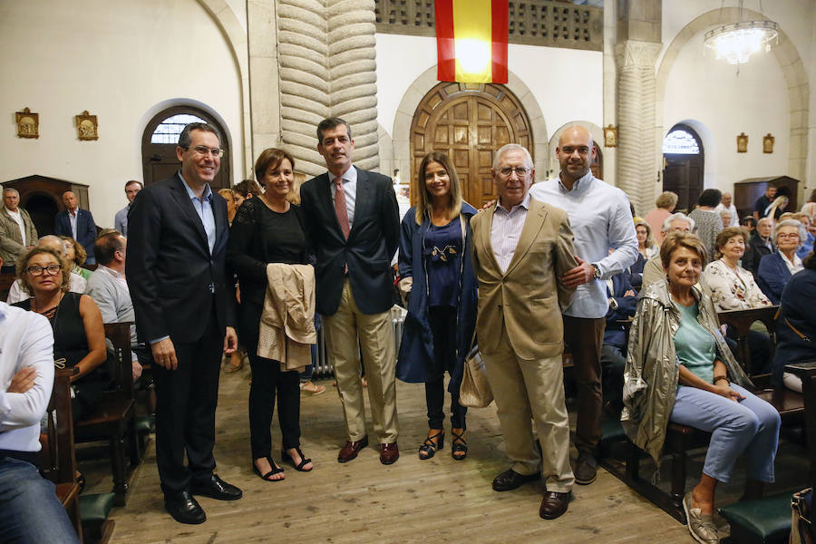 Rafael Felgueroso, vecino de Somió, abogado de profesión, exconcejal de Seguridad Ciudadana y portavoz del Ayuntamiento en la pasada legislatura de Carmen Moriyón, fue el encargado de dar el pregón que dio inicio a las fiestas del Carmen de Somió.