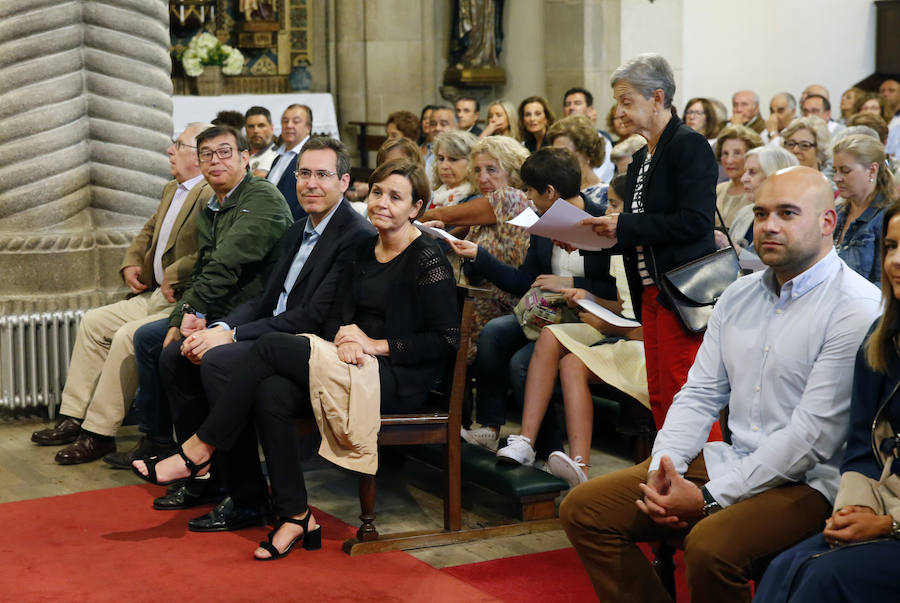 Rafael Felgueroso, vecino de Somió, abogado de profesión, exconcejal de Seguridad Ciudadana y portavoz del Ayuntamiento en la pasada legislatura de Carmen Moriyón, fue el encargado de dar el pregón que dio inicio a las fiestas del Carmen de Somió.