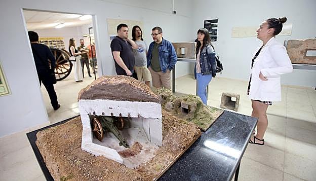 Un momento del recorrido. :: ALEX PIÑA