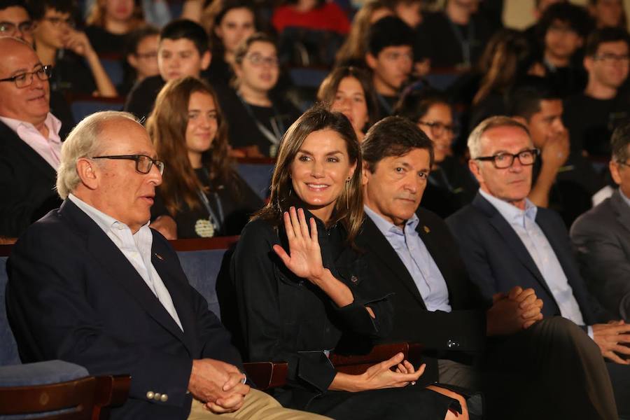 Fotos: Doña Letizia preside la apertura de los cursos de música de la Fundación Princesa