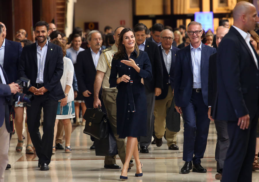 Fotos: Doña Letizia preside la apertura de los cursos de música de la Fundación Princesa