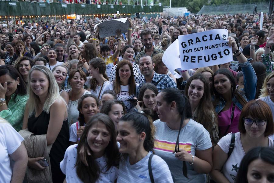 El malagueño reunió a 7.500 fans en un concierto que sirvió para presentar su nuevo trabajo