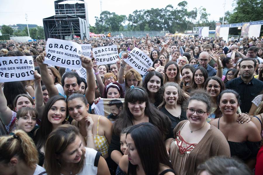 El malagueño reunió a 7.500 fans en un concierto que sirvió para presentar su nuevo trabajo