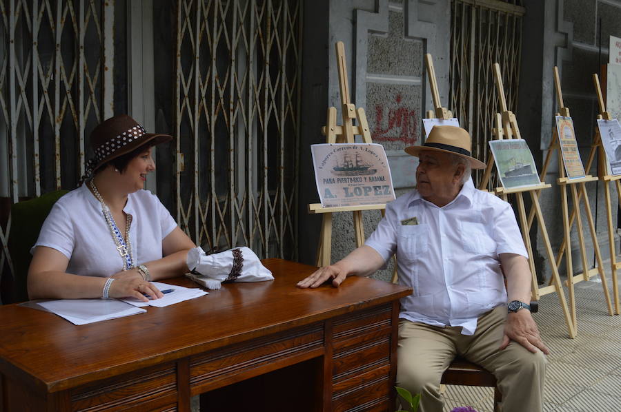 Pola de Allande celebra el día del emigrante con los vecinos convertidos en indianos, coches de época en el parque del Toral y ritmos procedentes del otro lado del Atlántico. Es su homenaje a aquellos antepasados que pusieron rumbo a las américas a principios del siglo pasado.