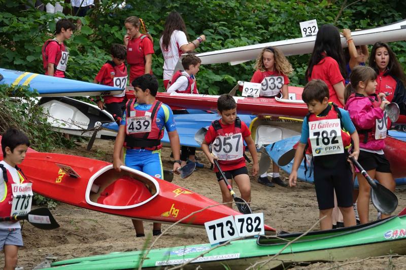 Rubén García y Daniel Fernández fueron los primeros en cruzar la meta en el descenso dirigido a niños