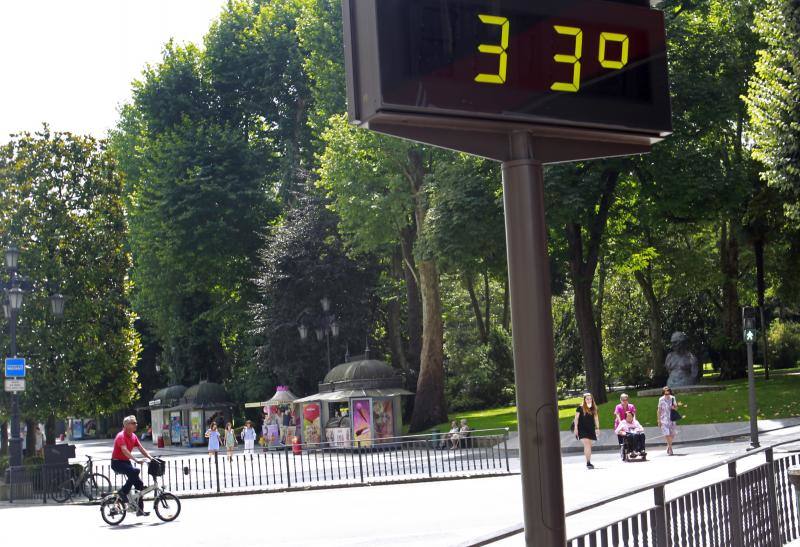 Este lunes los termómetros alcanzarán los treinta y cinco grados de máxima. Una situación que cambiará radicalmente a partir de mañana