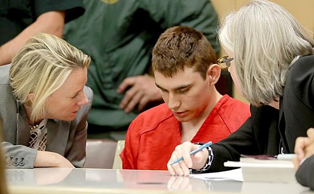 Nikolas Cruz, autor de la matanza de Parkland.