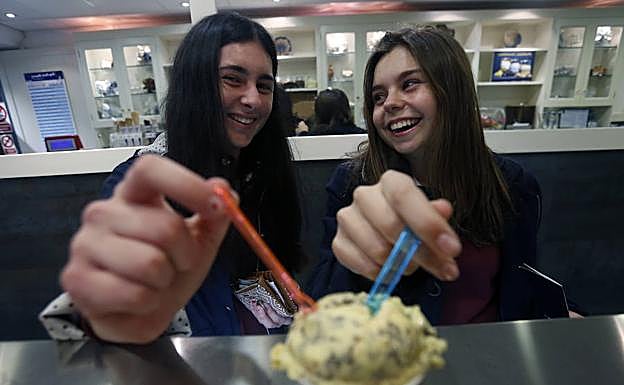 Heladería Diego Verdú de Oviedo. 