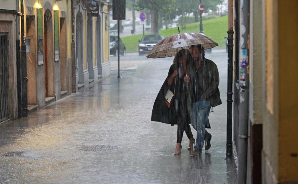 Asturias, en alerta por fuertes lluvias