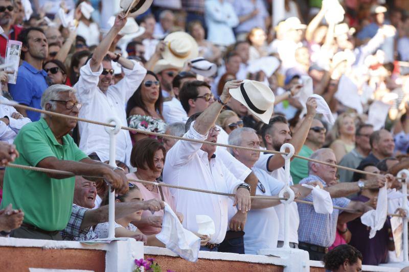 Juan José Padilla, Morante de la Puebla y Roca Rey torean en el Bibio.