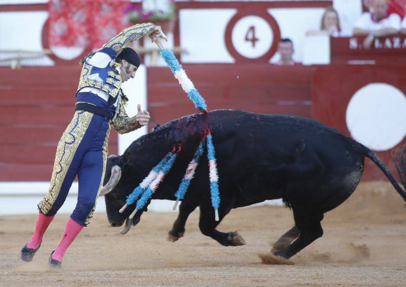 Juan José Padilla, Morante de la Puebla y Roca Rey torean en el Bibio.