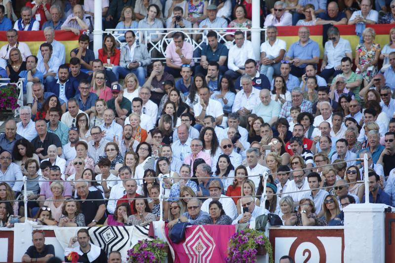 Juan José Padilla, Morante de la Puebla y Roca Rey torean en el Bibio.