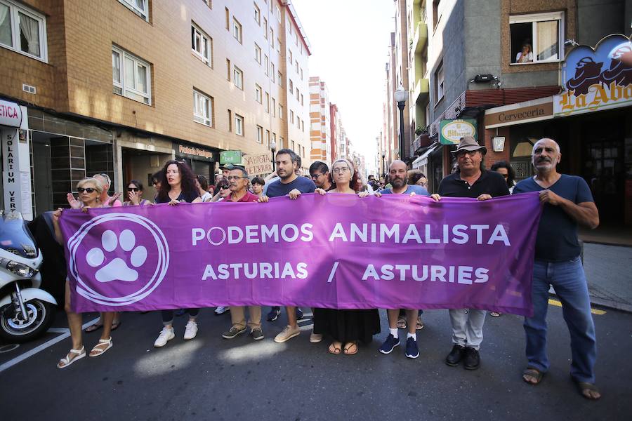 En la protesta estuvieron presentes una veintena de asociaciones y partidos políticos. 